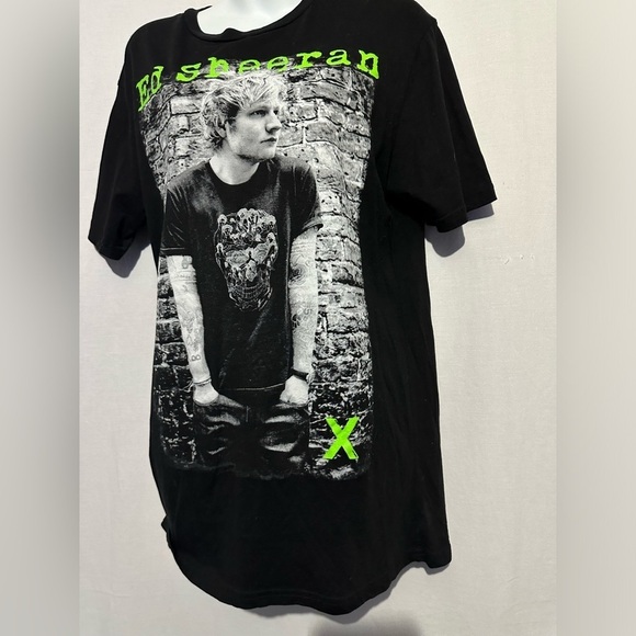 Ed Sheeran Black Graphic T Shirt - Picture 2 of 4